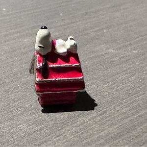Peanuts Red and White Snoopy Bracelet Charm